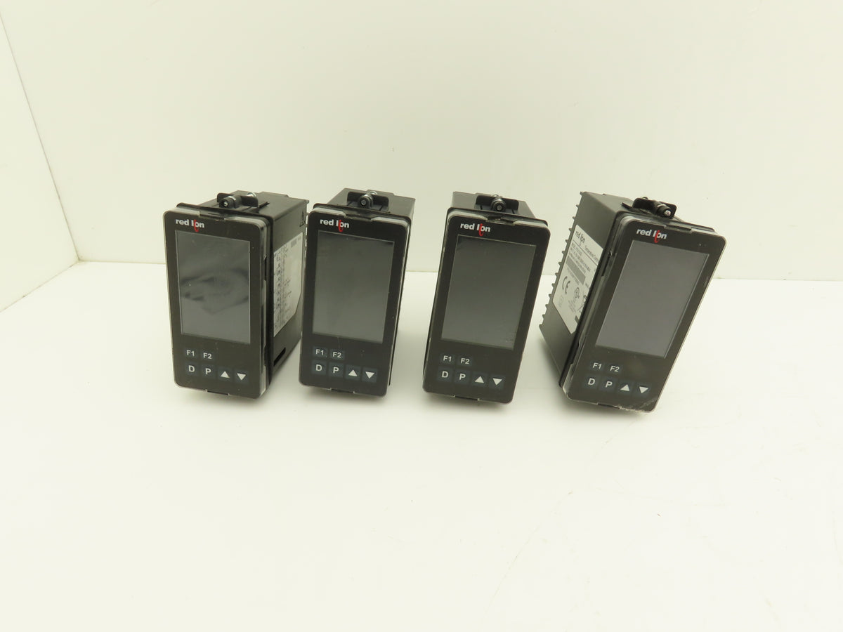 Red Lion PXU11A30 Temperature Controller 1/8 DIN PID Dual Relay RS-485 100-240V