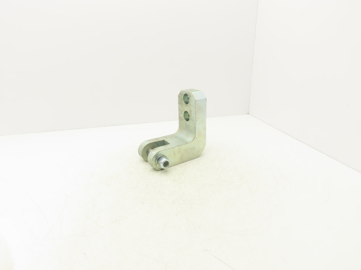 Steel Clevis 2-Bolt Mount L-Bracket 1"Pin Hitch Heavy Duty