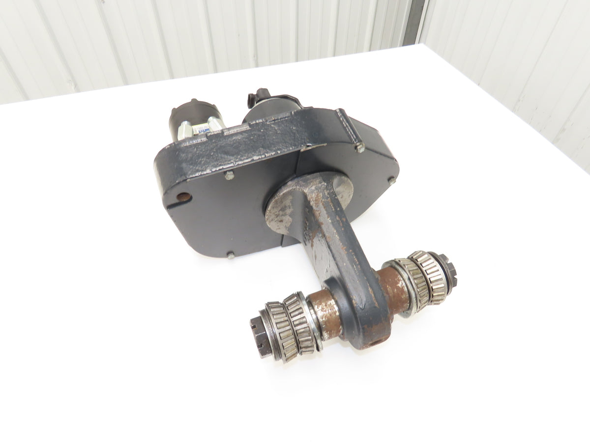 Crown 135908 & 136485 Single-Wheel Rear Steer Axle Assembly Off RC 5500 Forklift