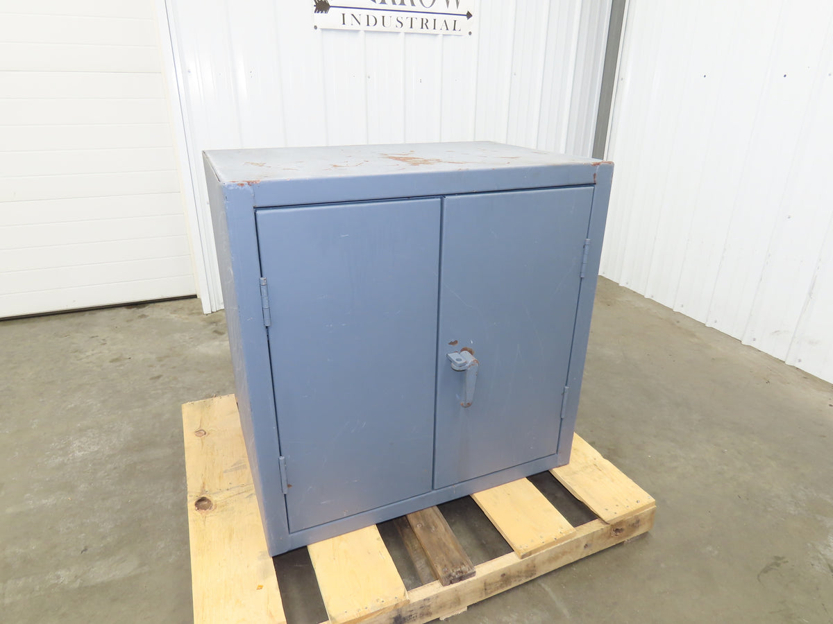Durham Industrial 12 GA Counter-Height Cabinet 2 Shelf 36x24x36" Tool Storage