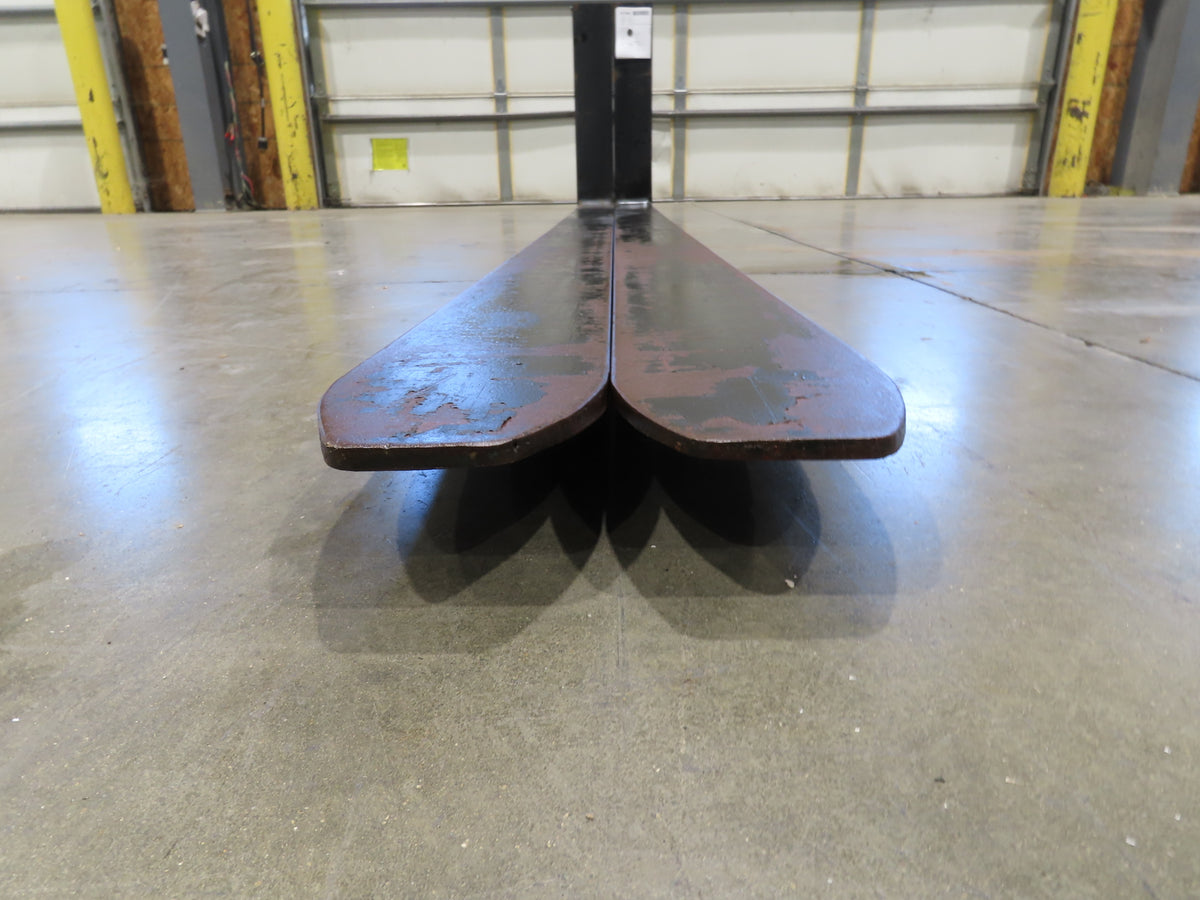 Arrow 732-5-96-3 Class 3 5"x 96" Steel Forklift Forks 20" Carriage 10000 Lb 8'