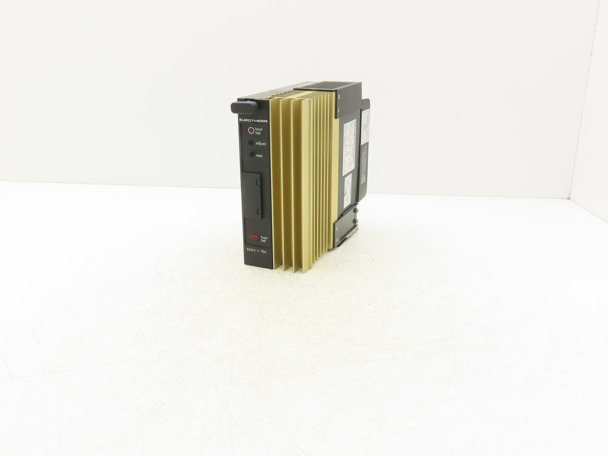 Eurotherm 455/081/29/19/073/001/37/00 SCR Power Controller 15A 500 VAC 50-60 Hz