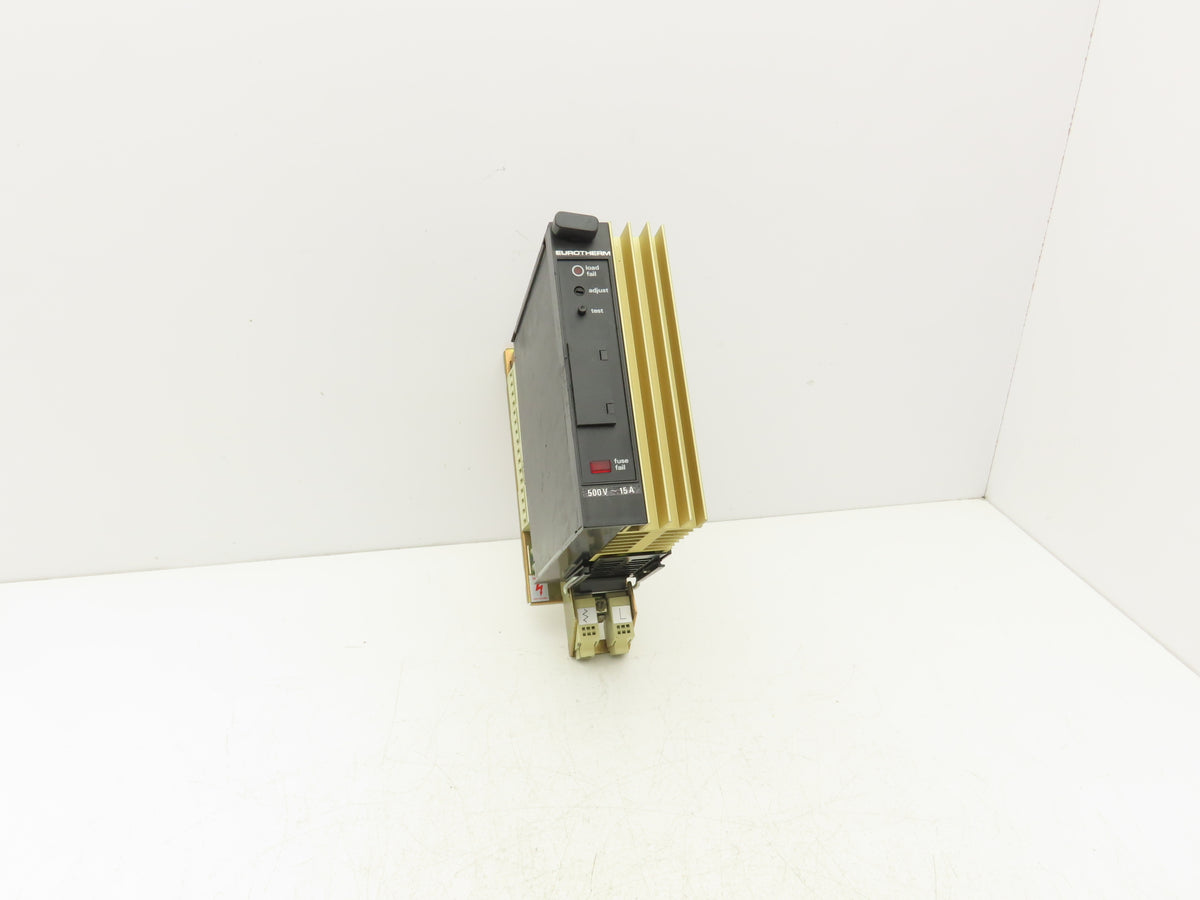 Eurotherm 455/081/29/19/073/001/37/00 SCR Power Controller 15A 500 VAC 50-60 Hz