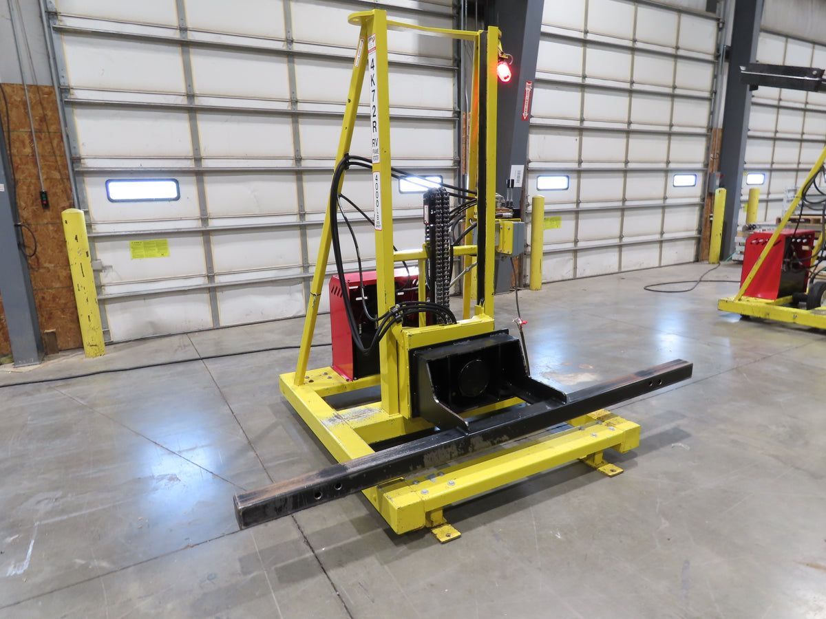 PWI 4K72R Hydraulic Frame Chassis Rotator 4000lbs Trailer RV 230/480V 3Ph