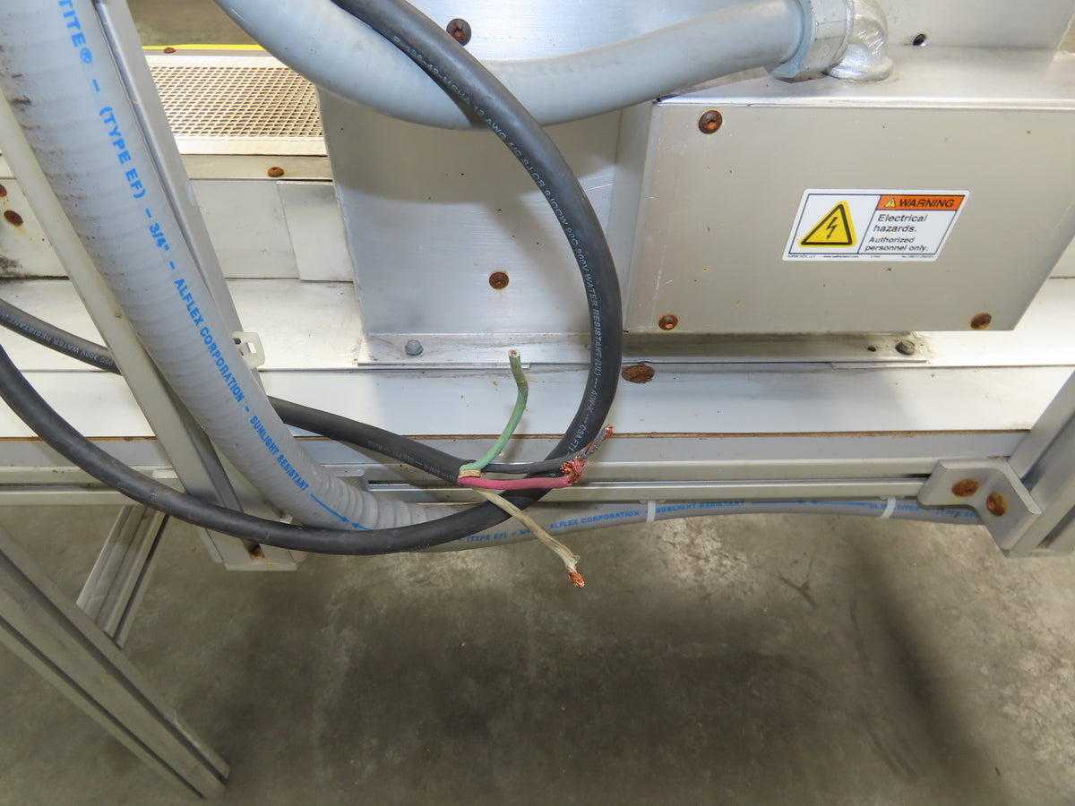 Heat Shrink Tunnel 8"x13"x 48"L Stainless Conveyor 230V 1PH Variable Speed