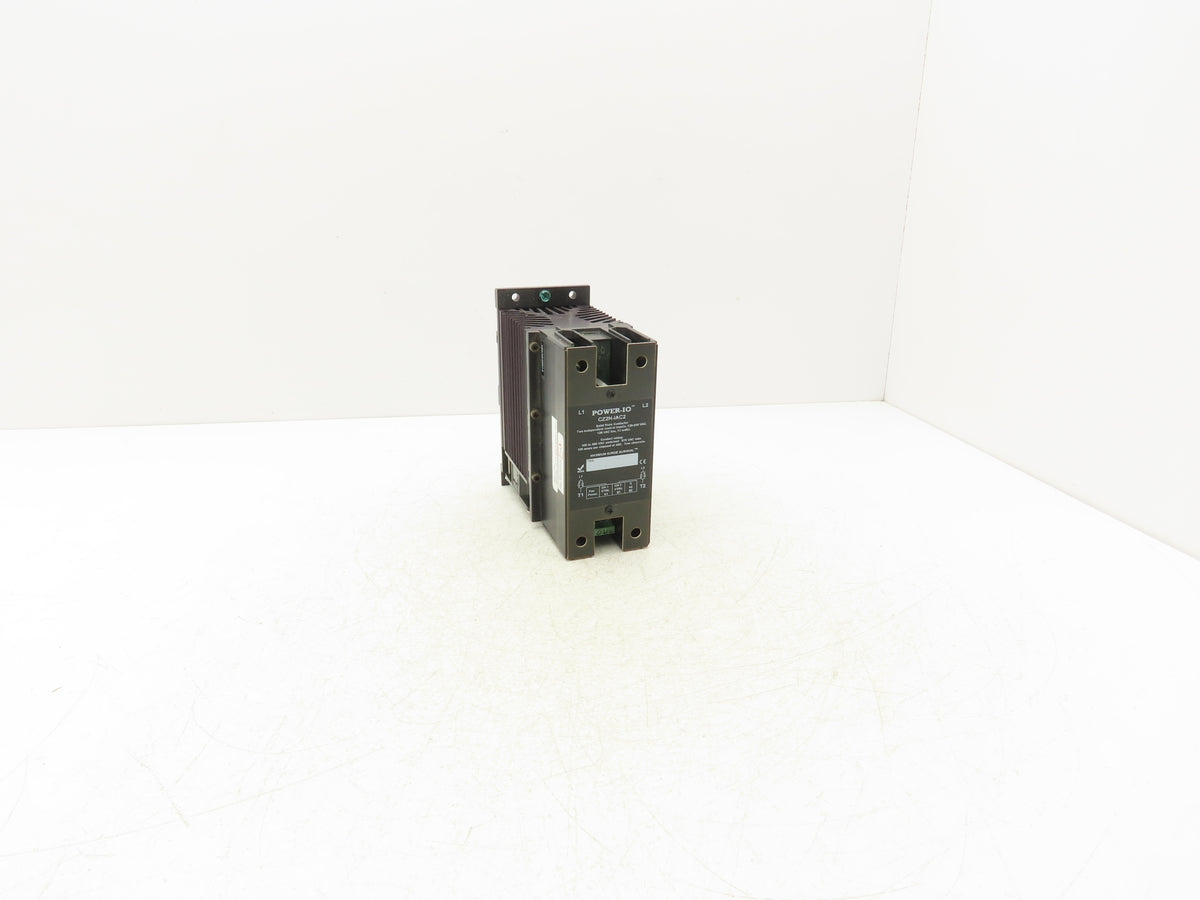 Power-IO CZ2H-IAC2 Solid State Contactor 2-Channel 100A 480VAC 120-240VAC Input