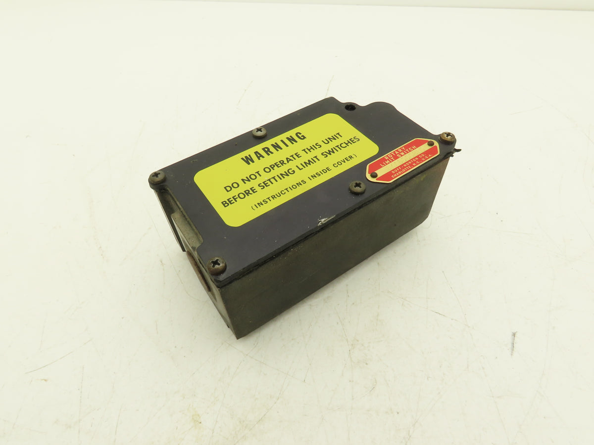 Duff Norton SKA6000B10 SKA Series Rotary Limit Switch 600V 15 Amps