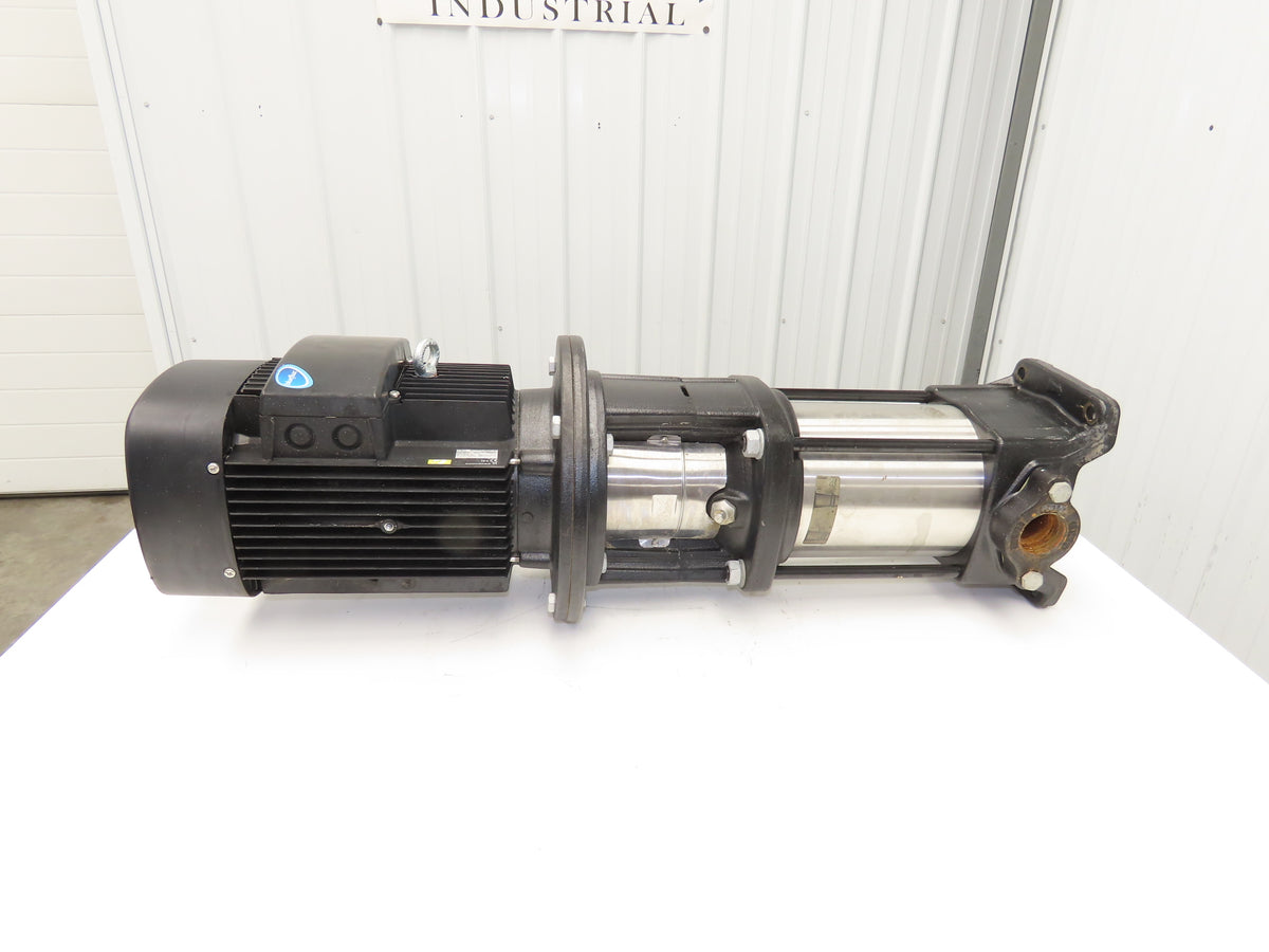 Grundfos CR10-07 A-A-A-E-HQQE Centrifugal Inline Pump 5.5kw 480V 3PH 201 L/min