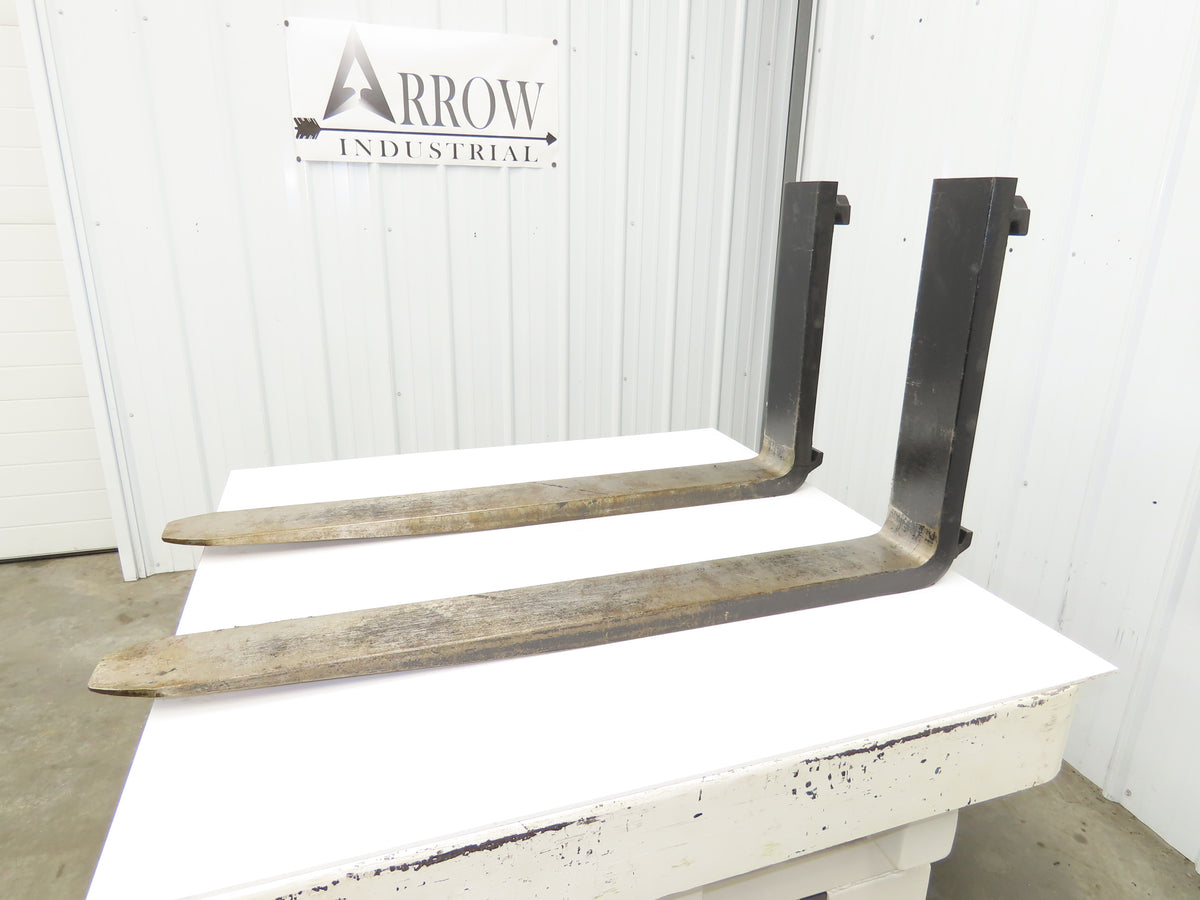 2313013 5 X 48" Class 3 Steel Forklift Forks 20" Carriage 1-Pair