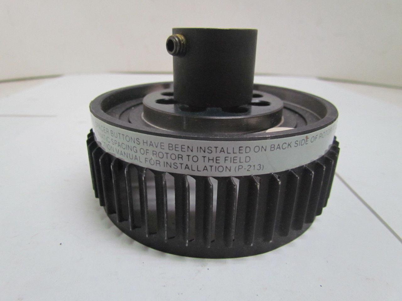 Warner Electric 5370 751 010 Rotor with fan and hub EM-50 5/8" finished bore NIB