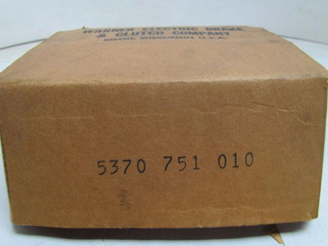 Warner Electric 5370 751 010 Rotor with fan and hub EM-50 5/8" finished bore NIB