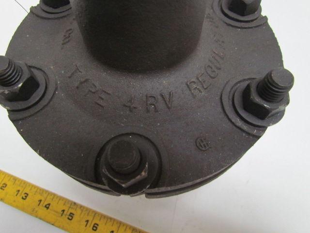 The Clark MFG Type 4RVB 1" NPT Air/Water Regulator 7"Dia