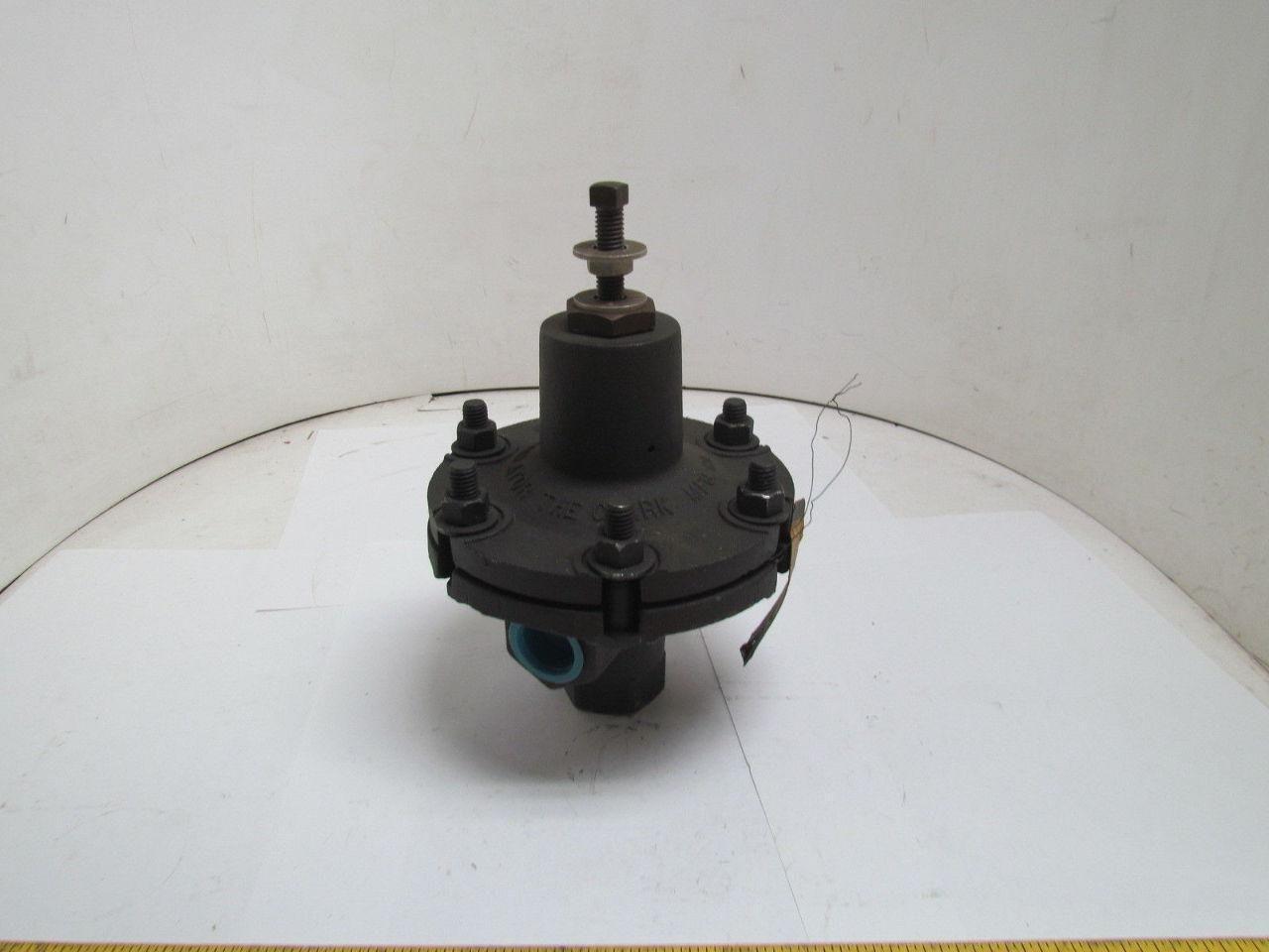 The Clark MFG Type 4RVB 1" NPT Air/Water Regulator 7"Dia