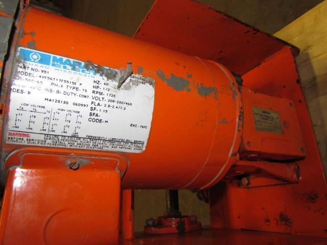 Saturn T-144 Hoist tractor Power Drive trolley 4000LB 2Ton 110FPM 3ph 460V