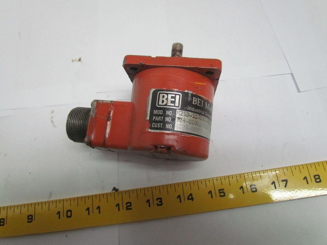 BEI H25D-SS-ABZC-8830-SM18-S15 924-01002-2921 Rotary Encoder