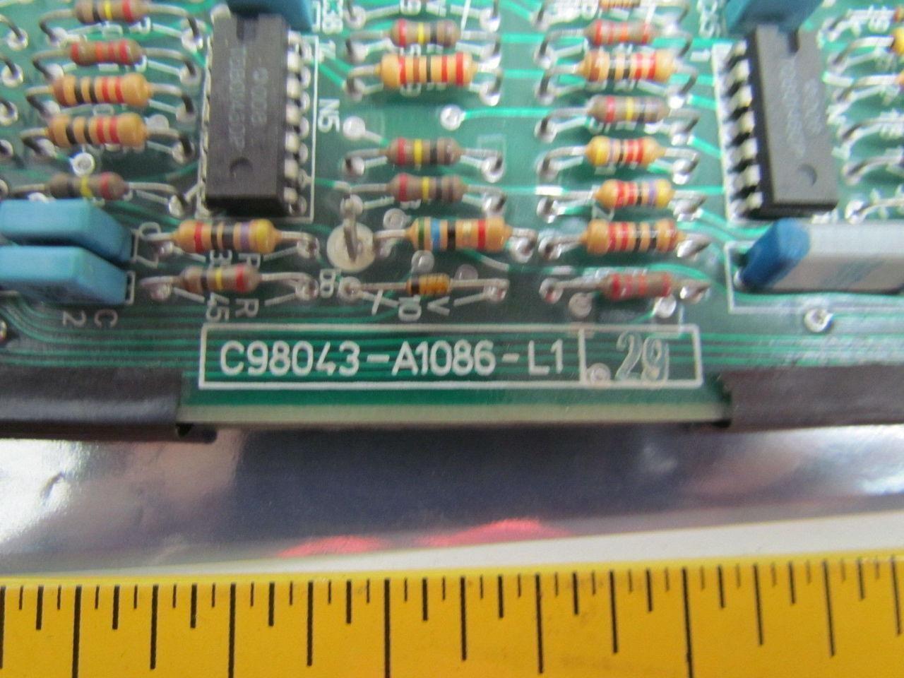 Siemens C98043-A1086-L1 Regulator Board Circuit, Control Board