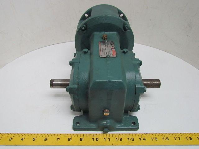 Dodge Master XL Speed Reducer Gear Box 50:1 1750RPM .69HP 56C Frame Dual Output