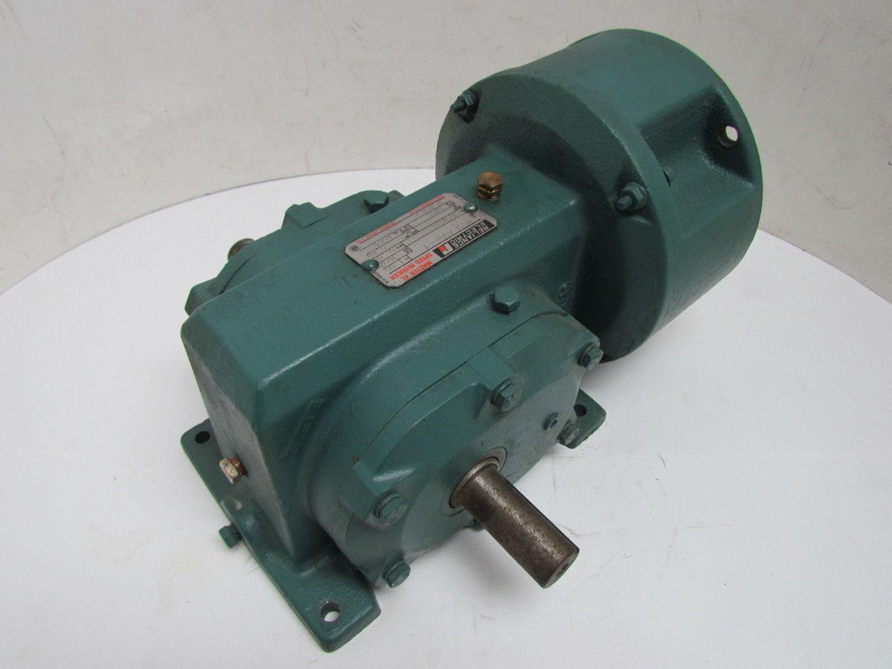 Dodge Master XL Speed Reducer Gear Box 50:1 1750RPM .69HP 56C Frame Dual Output