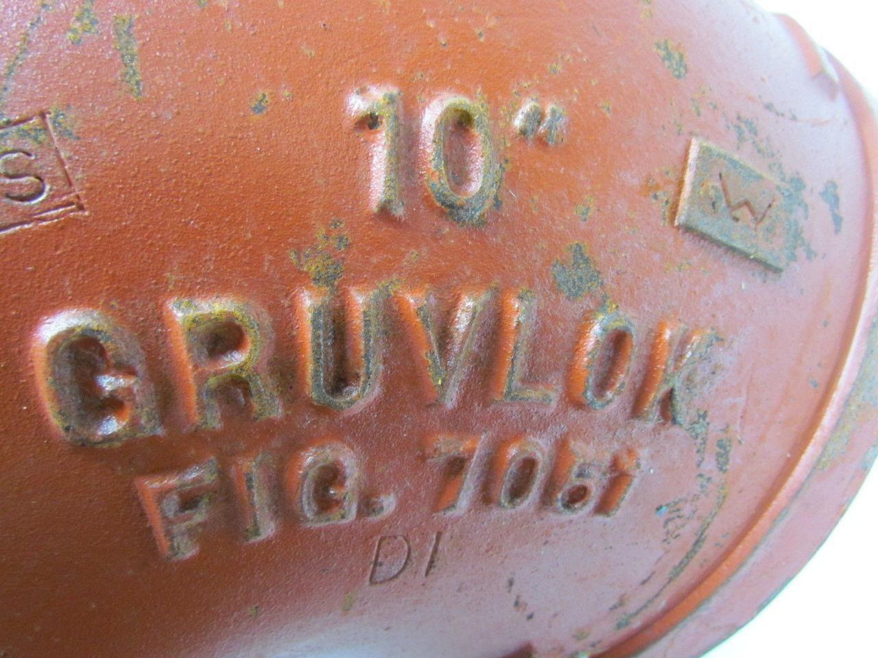 Gruvlok 7051 10" 45 Degree Grooved End Pipe Fitting Fig No 7051 Elbow NEW