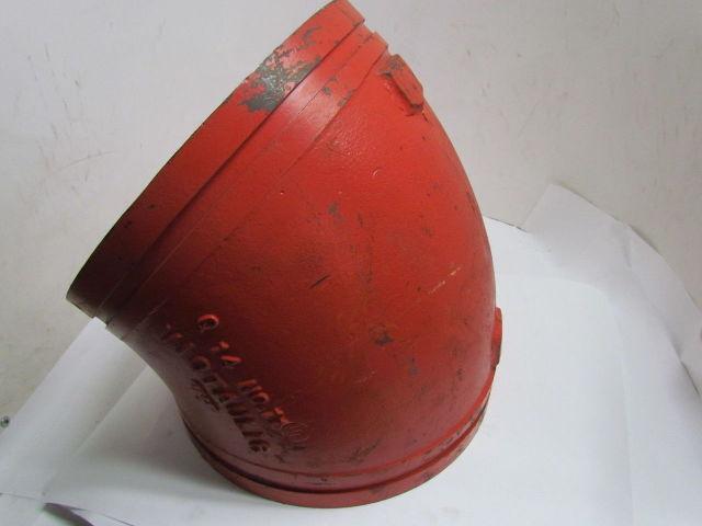 Victaulic No 11 14" 45 Degree Grooved End Pipe Fitting Elbow