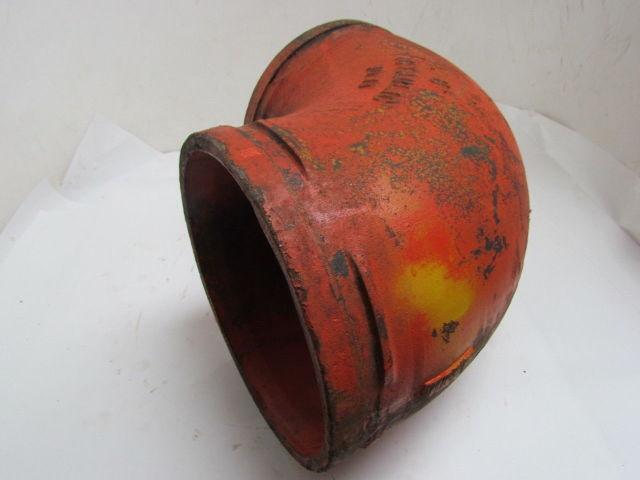 Victaulic No 10 8" 90 Degree Grooved End Pipe Fitting Short Elbow