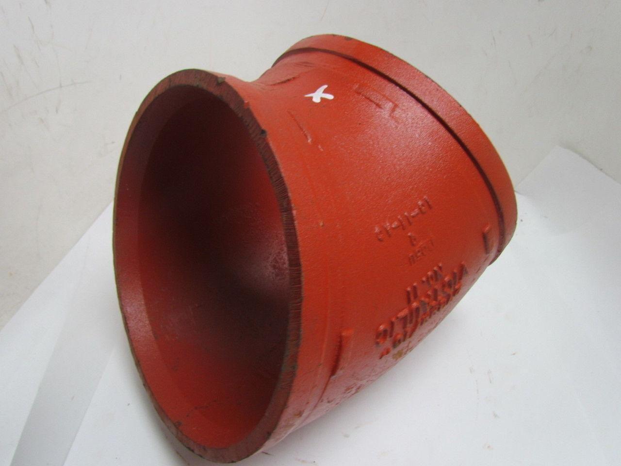 Victaulic No 11 10" 45 Degree Grooved End Pipe Fitting Elbow