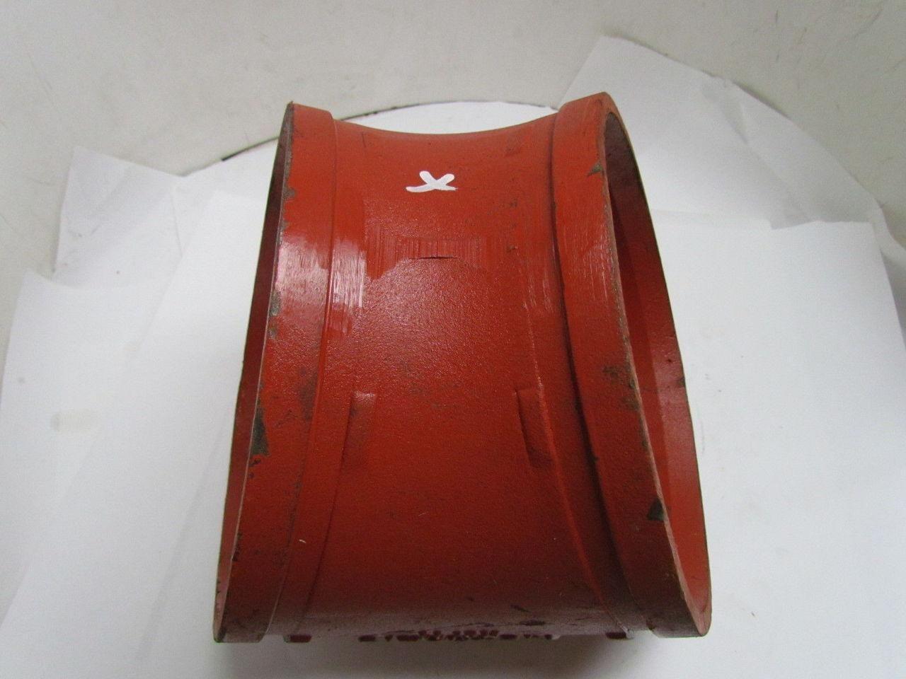 Victaulic No 11 10" 45 Degree Grooved End Pipe Fitting Elbow