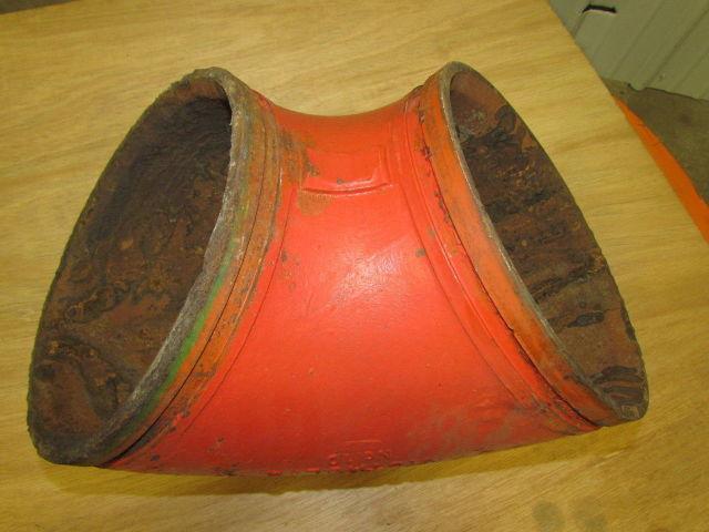 Victaulic No 10 12" 90 Degree Grooved End Elbow Pipe Fitting Used