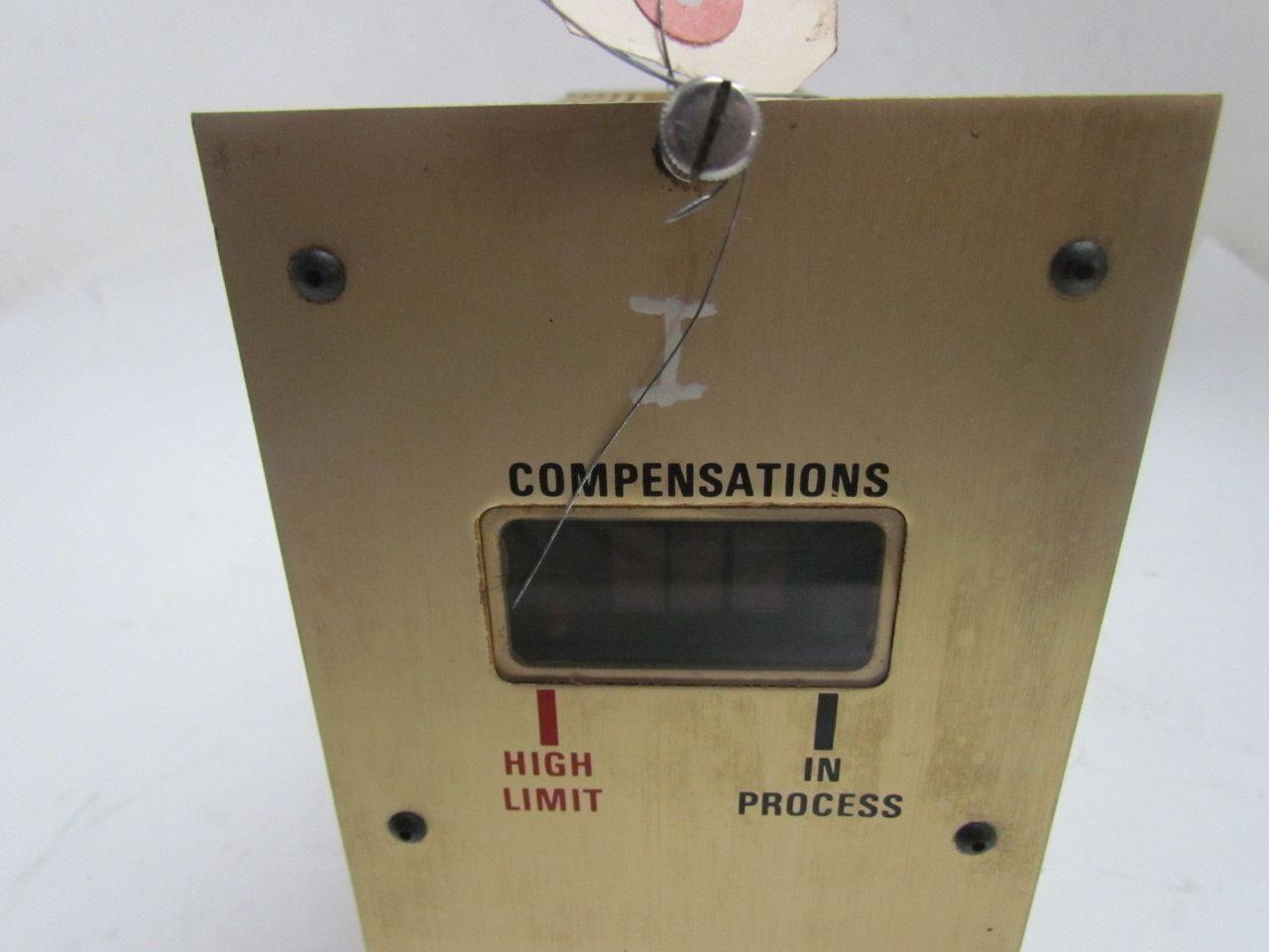 Valeron 740 Digital Techniques Compensator Display Module