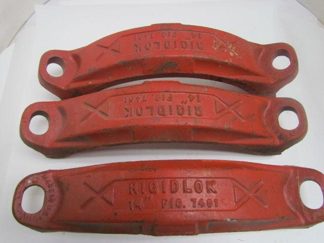 Gruvlok 7401 14" Rigidlok Grooved Pipe Coupling-No Hardware 3 pcs