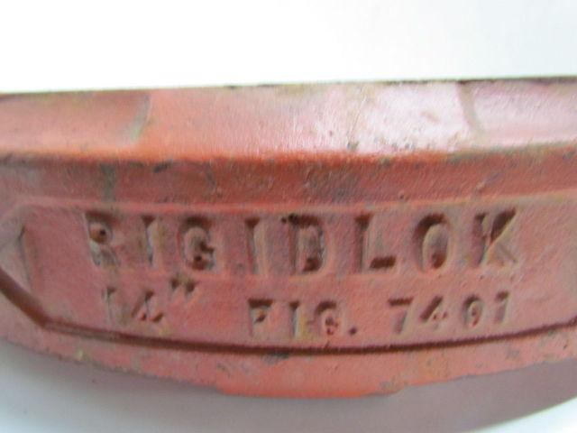 Gruvlok 7401 14" Rigidlok Grooved Pipe Coupling-No Hardware 3 pcs
