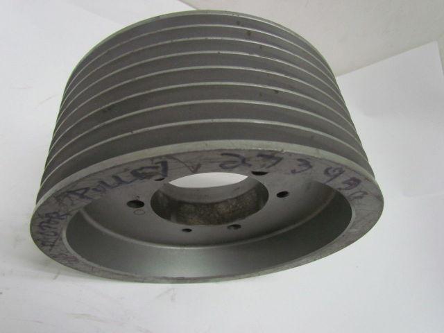 3V8.0x8 SF 8/3V8.0-SF 8-Groove 3V Belt QD Sheave 3" Bore QD SF Bushing 8" OD