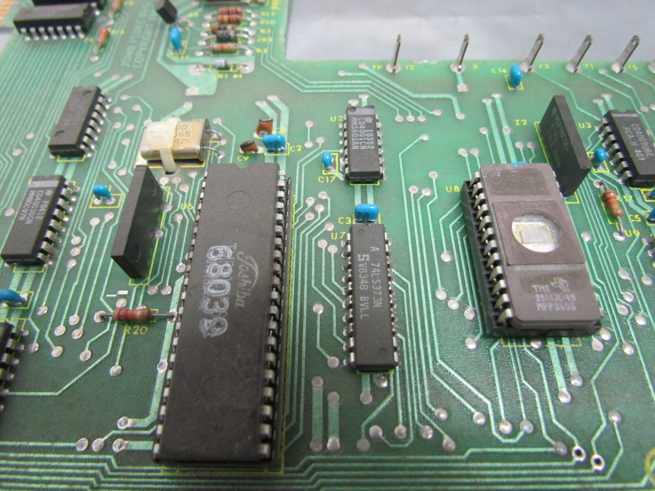 Fluke 639344 Rev J Printer I/F Assy Board