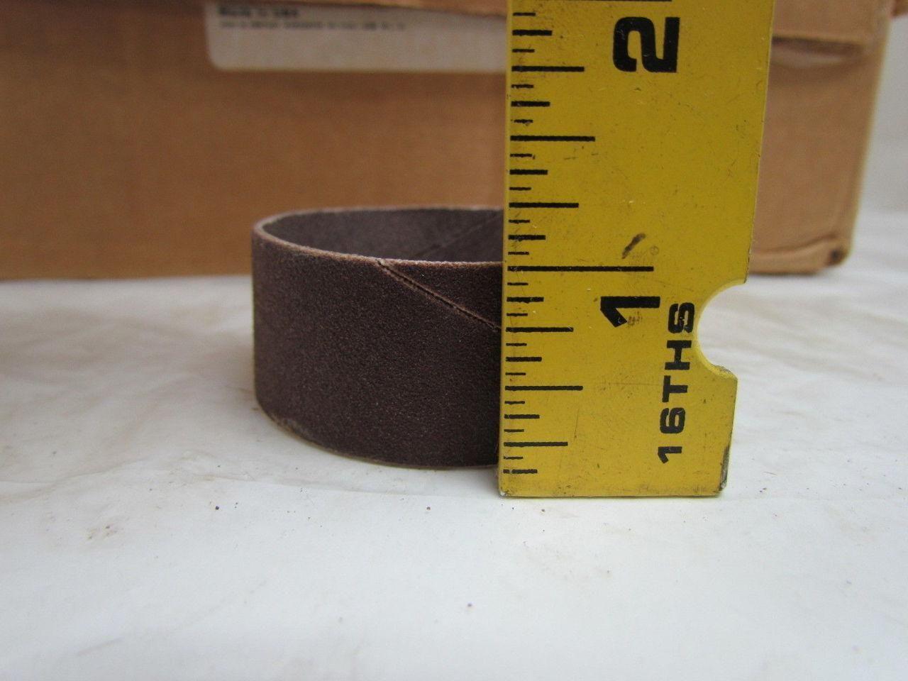 Norton R267 2 x 1" Spiraband 120Y Grit Metalite Sanding Wheel Abrasive 100 Pcs