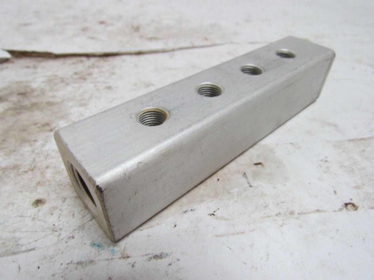 Alemite 381190-2 Block Clip 8 Position 90 Degree Manifold NEW