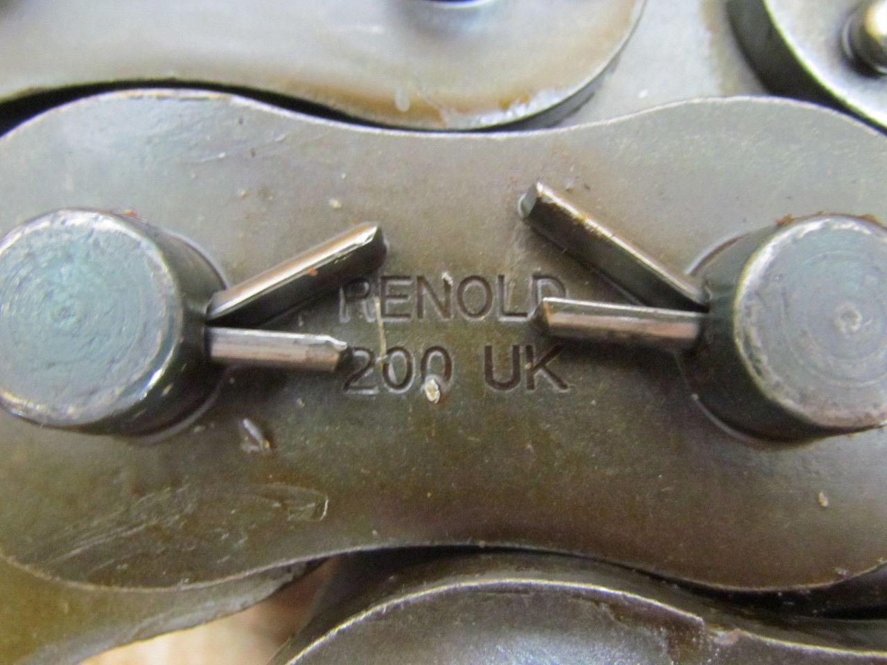 Renold 200 200CB 2-1/2" Pitch ANSI Cottered Roller Chain w/Connect Link 10' NIB