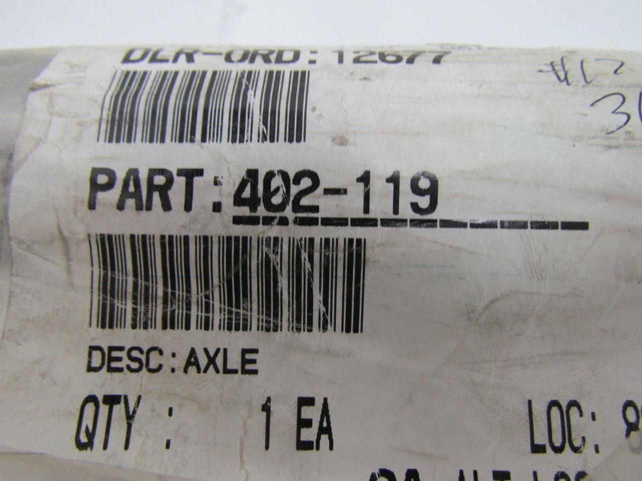 Raymond 402-119 Axle NEW