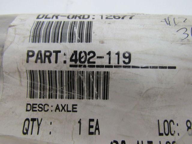 Raymond 402-119 Axle NEW