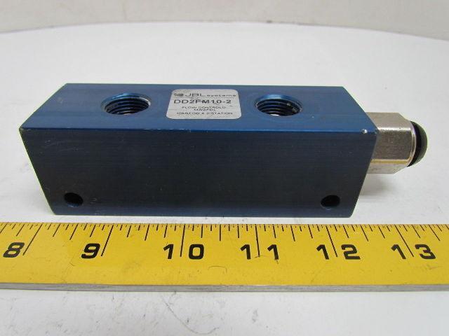 JBL Systems DD2FM10-2 AM4-6 Flow Control Manifold 3/8" NPT 2-Station