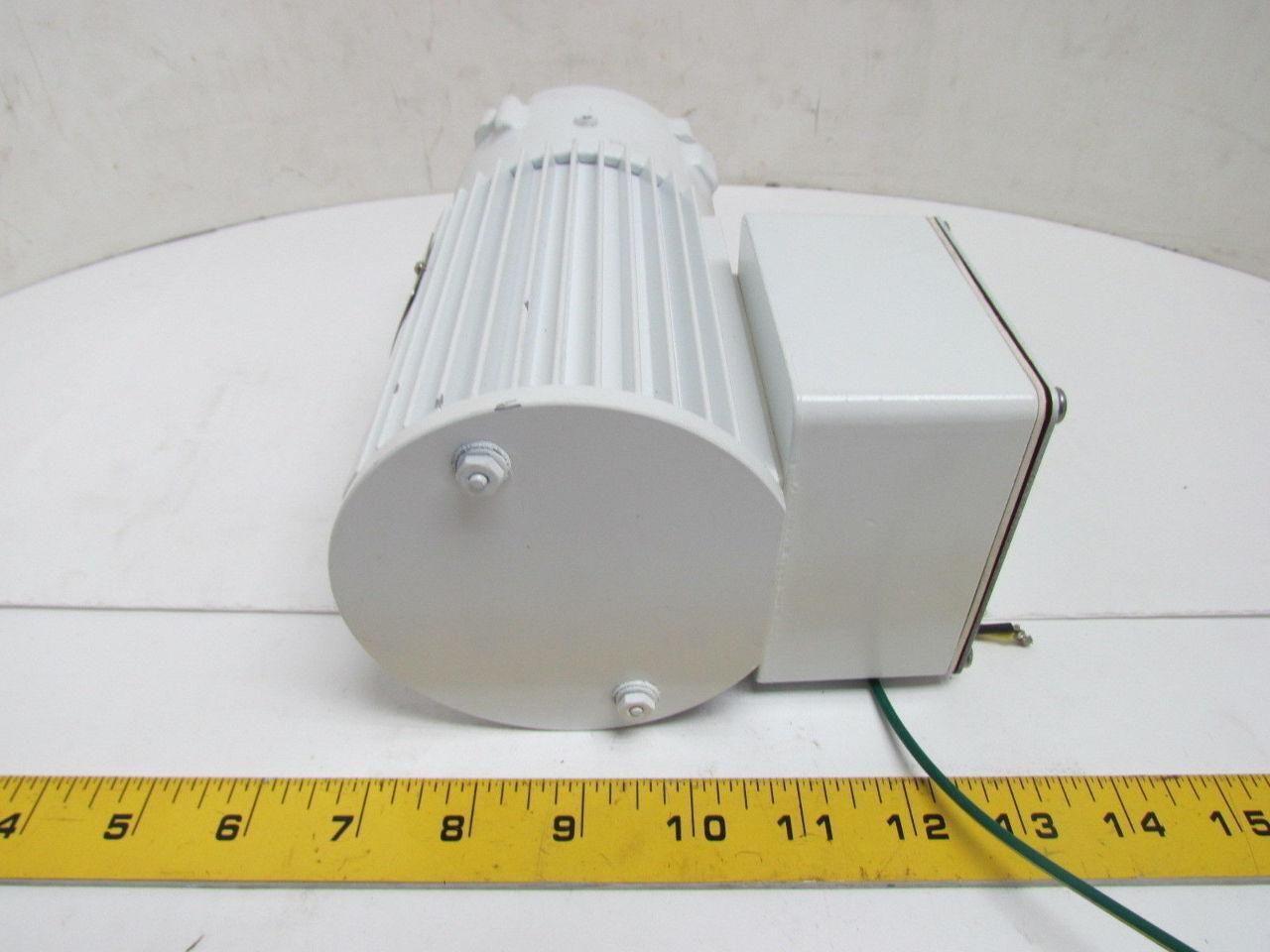 Baldor 2416C Industrial Motor 115V 1PH 18.6 RPM Gear Reducer Gearmotor 90:1