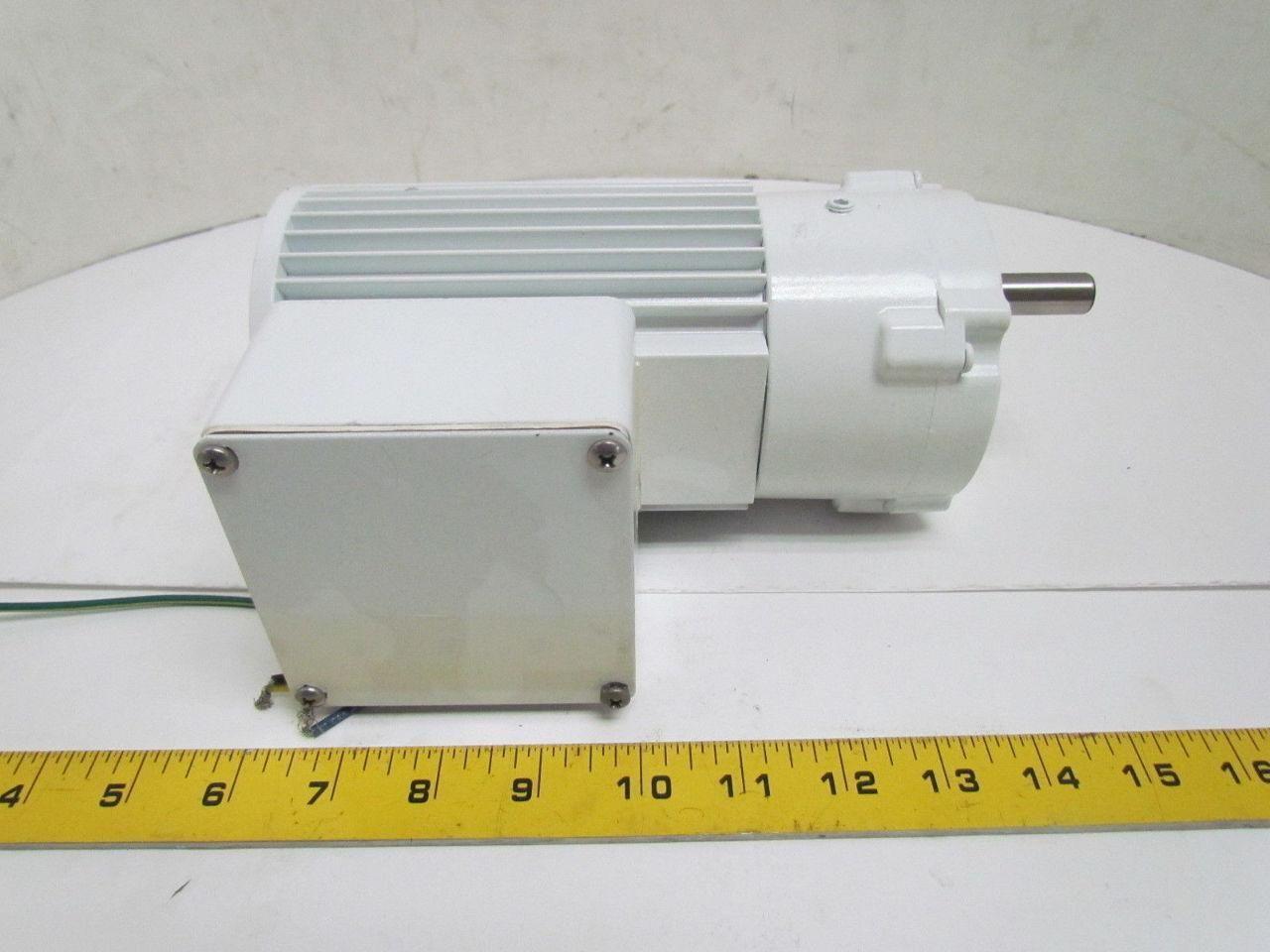 Baldor 2416C Industrial Motor 115V 1PH 18.6 RPM Gear Reducer Gearmotor 90:1