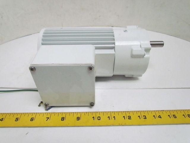 Baldor 2416C Industrial Motor 115V 1PH 18.6 RPM Gear Reducer Gearmotor 90:1
