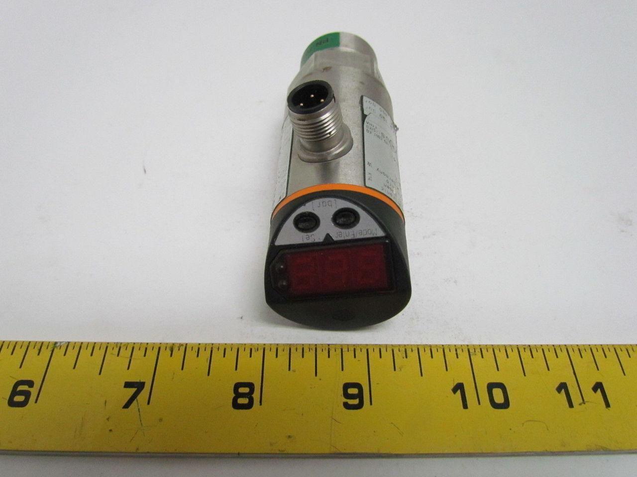 IFM Efector PN7022 D-45127 Electronic Pressure Monitor Sensor