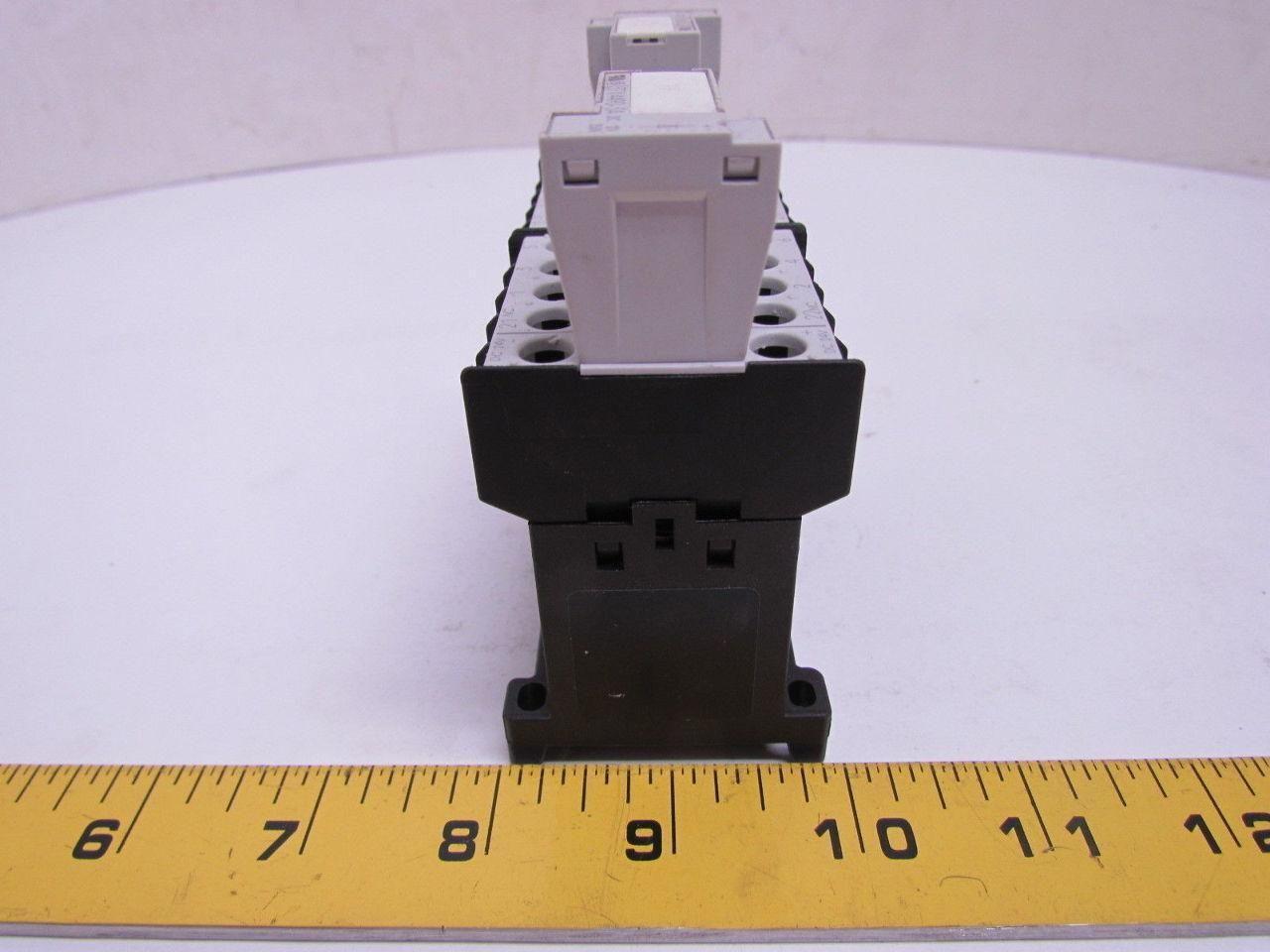 Siemens 3TD2000-1BB4 3tX4490-3A Contactor 9 Amp 3 Pole Reversing 24VDC Coil