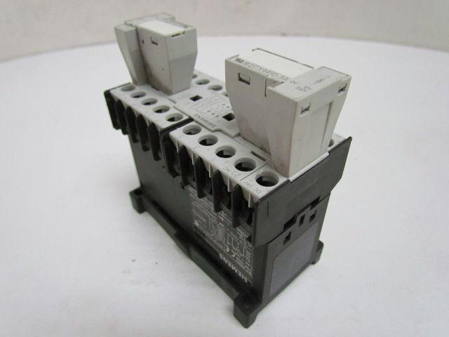 Siemens 3TD2000-1BB4 3tX4490-3A Contactor 9 Amp 3 Pole Reversing 24VDC Coil