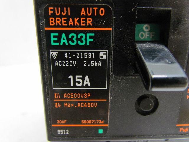 Fuji Electric EA33F Auto Circuit Breaker 15 A