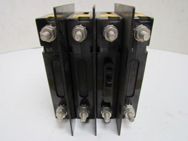 Airpax 209 LK-54 406-3113 Circuit Breaker 4 Pole 240 VAC 60 Amp