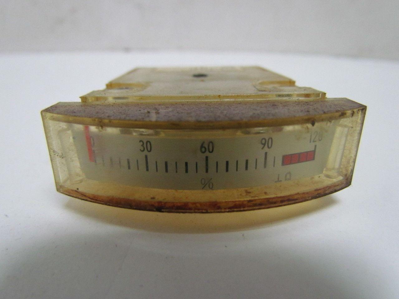 Toyo Keiki ND8 18 33 ND81833 Meter Percentage Gauge 0-120 Def-54sY