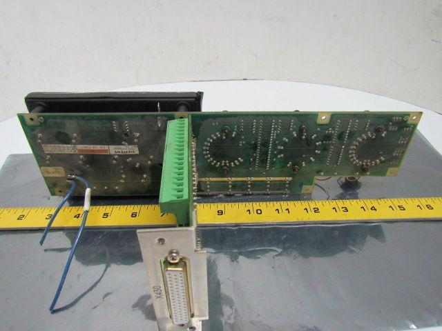 Siemens 6FX1118-8AD01 6FX1126-8AA00 3-Switch Panel Circuit Board
