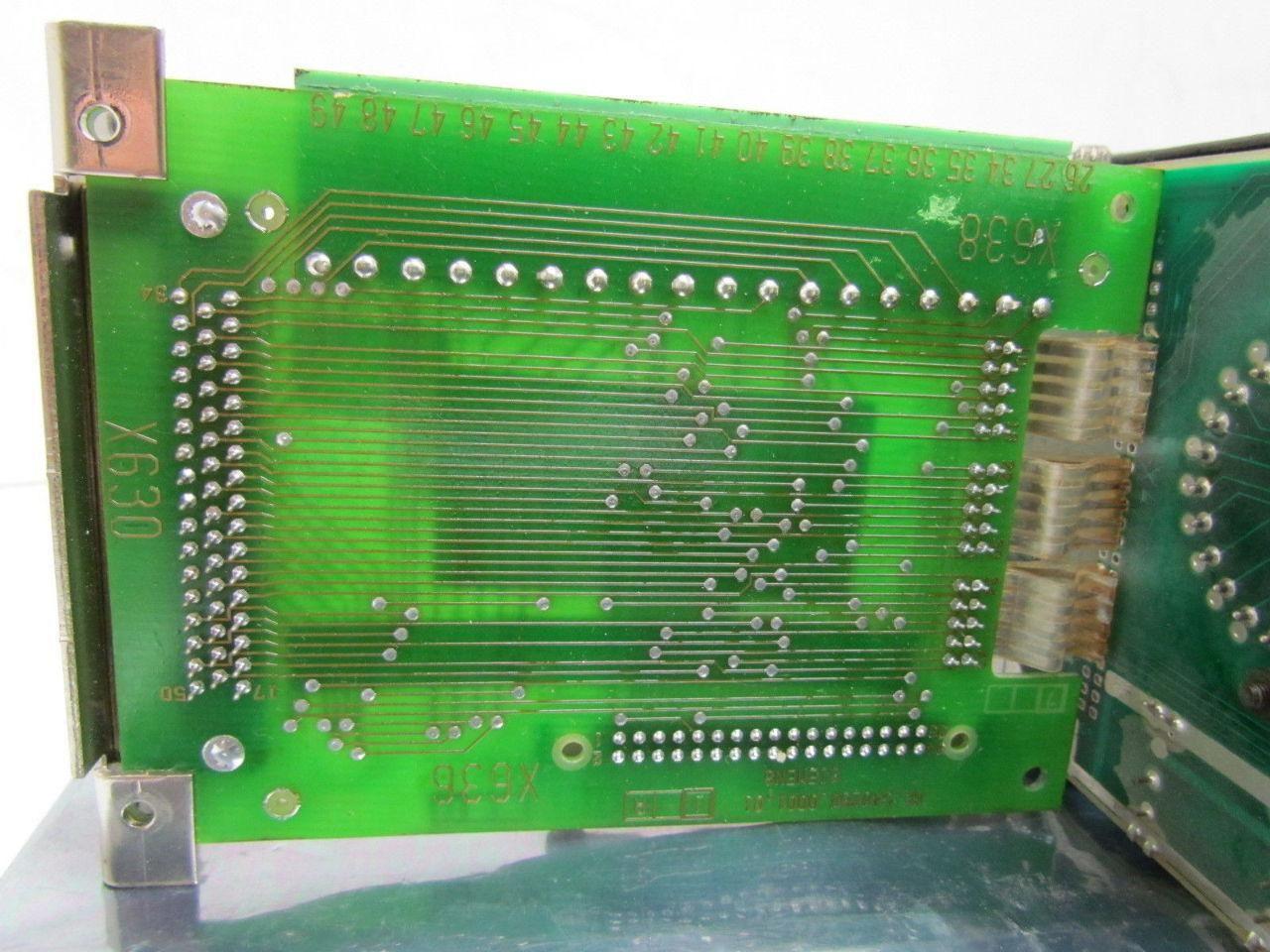 Siemens 6FX1118-8AD01 6FX1126-8AA00 3-Switch Panel Circuit Board
